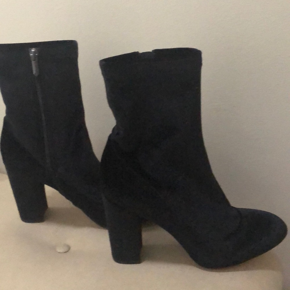 SAM EDELMAN VELVET HEELED BOOTS SIZE 10 NEW